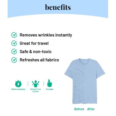 Born Good: Fabric Wrinkle Remover - Plant-Based & Safe - 500ml