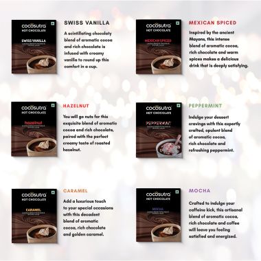 Cocosutra: Hot Chocolate Signature Serves Collection - 12 Pack
