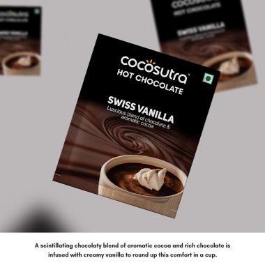 Cocosutra: Hot Chocolate Single Serves - Swiss Vanilla - 20 Pack