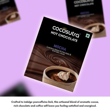 Cocosutra: Lite Sugar Free Drinking Chocolate Single Serves - Mocha - 20 Pack