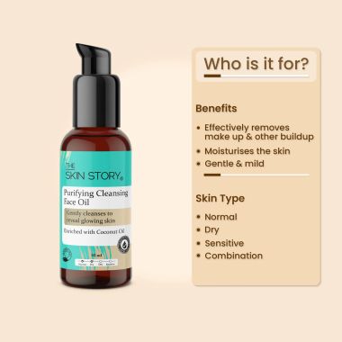 The Skin Story: Purifying Cleansing Oil - 50ml
