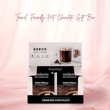 Cocosutra: Hot Chocolate Single Serves - Swiss Vanilla - 20 Pack