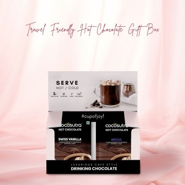 Cocosutra: Hot Chocolate Signature Serves - Swiss Vanilla, Caramel, Mocha, Hazelnut - 20 Pack