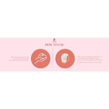 Curl Cure: Define and Shine Curl Cream with Shea Butter & Aloe Vera - 200ml