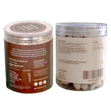 The Daily Nut Co.: Indian Spice Cashew And Roasted Salted Cashew - Pack of 2 - 250gm each
