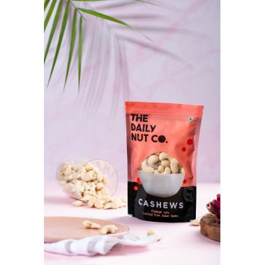 The Daily Nut Co.: Premium Cashews - Pack of 2 - 200gm each