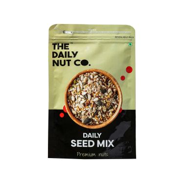 The Daily Nut Co.: Daily Seed Mix And Roasted Pumpkin Seeds Combo - Pack of 2 - 250gm each