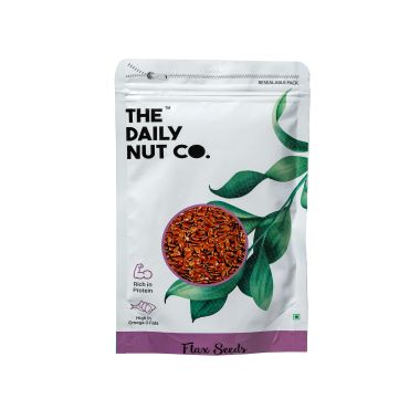 The Daily Nut Co.: Premium Flax Seeds - Pack of 2 - 250gm each