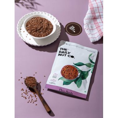 The Daily Nut Co.: Premium Flax Seeds - Pack of 2 - 250gm each