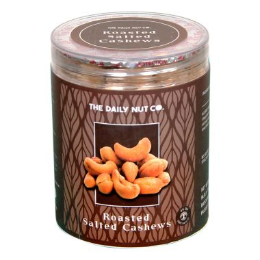 The Daily Nut Co.: Indian Spice Cashew And Roasted Salted Cashew - Pack of 2 - 250gm each