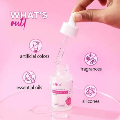 Plum: 2% Hyaluronic Acid Serum with Bulgarian Rose - 15ml