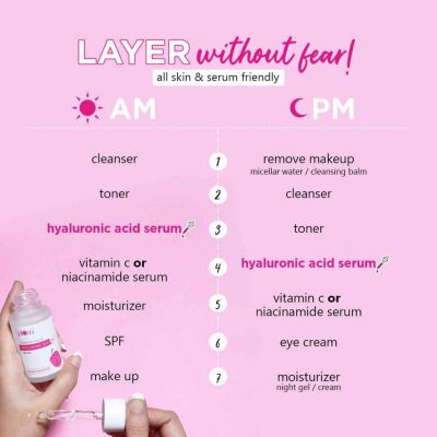 Plum: 2% Hyaluronic Acid Serum with Bulgarian Rose - 15ml