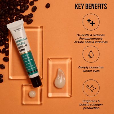 Dr. Sheth's: Chamomile & 2.5% Caffeine Under Eye Cream - 15g
