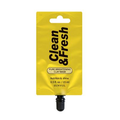 Eunyul: Pure Brightening Clay Mask Pouch Pack - 15 ml