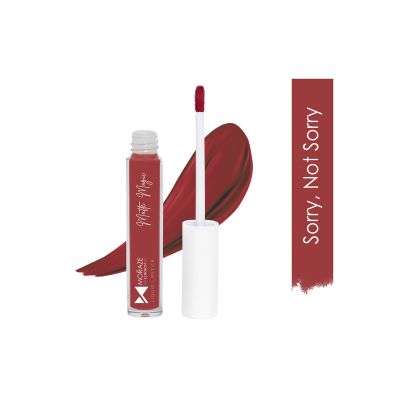 Moraze London: Matte Magic Liquid Lipstick, Sorry, Not Sorry - 3 ML
