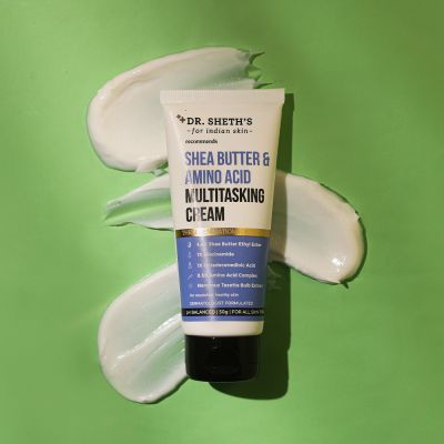 Dr. Sheth's: Shea Butter & Amino Acid Multitasking Cream - 50g