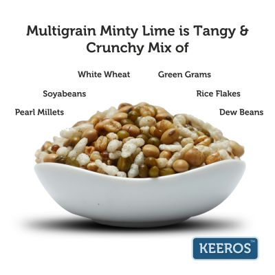 Keeros: Multigrain Minty Lime - Pack of 4x200g
