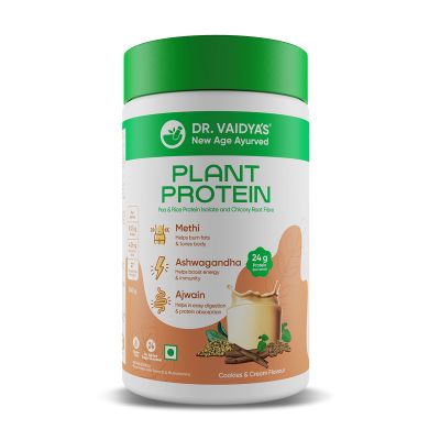 Dr Vaidya's: Herbs Plant Protein - Chocolate Flavour - 500gm