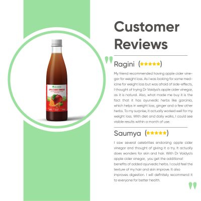 Dr Vaidya's: Apple Cider Vinegar - 450ml