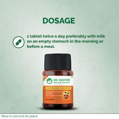 Dr Vaidya's: Chyawan Tablets - Pack of 3 - 30 Capsules each