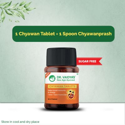Dr Vaidya's: Chyawan Tablets - Pack of 3 - 30 Capsules each