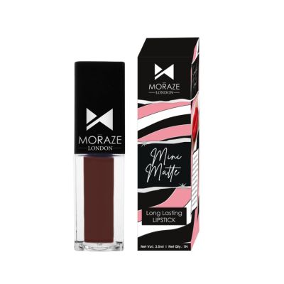 Moraze London: Mini Matte Liquid Lipstick, Bitter Sweet - 3ml