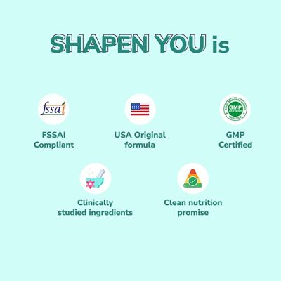 SHAPE N YOU: Gut Restore Tablets - 60 Tablets