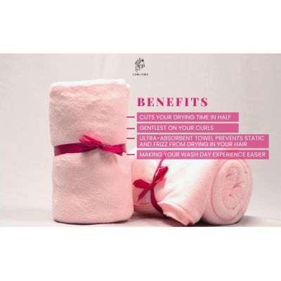 Curl Care: Microfibre Towel - For Frizz Free Hair