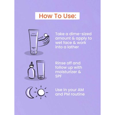 Foxtale: Essentials Gel Face Wash for Daily Use, Men and Women - 100ml