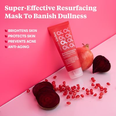 Organic Kitchen: Beetroot Pomegranate Resurfacing Mask - 100ml