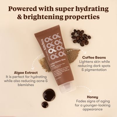 Organic Kitchen: Coffee Honey Glow Mask - 100ml