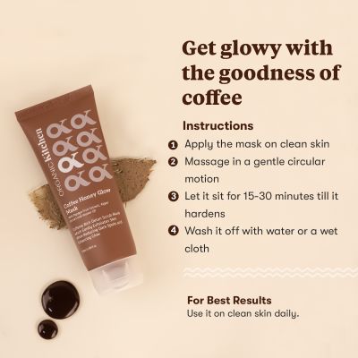 Organic Kitchen: Coffee Honey Glow Mask - 100ml