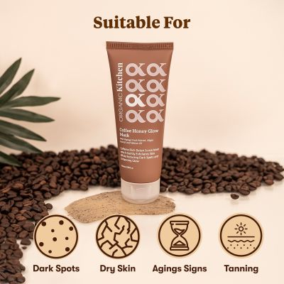 Organic Kitchen: Coffee Honey Glow Mask - 100ml