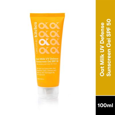 Organic Kitchen: Oat Milk UV Defense Sunscreen Gel SPF 50 - 100ml