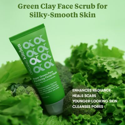 Organic Kitchen: Super Greens Pore Purifying Facial Mask - 100ml