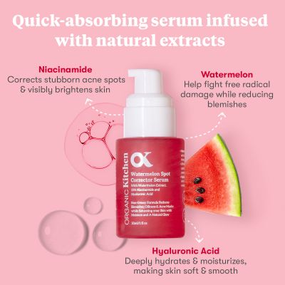 Organic Kitchen: Watermelon Spot Corrector Serum - 30ml