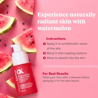 Organic Kitchen: Watermelon Spot Corrector Serum - 30ml