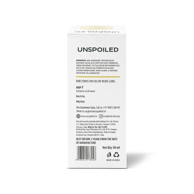 UNSPOILED: 8% Niacinamide & 2% Azelaic Acid Serum - 30ml