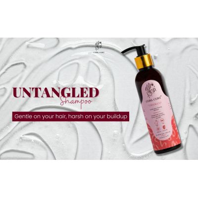 Curl Cure: Untangled Shampoo with Coconut and Lavender - 200ml