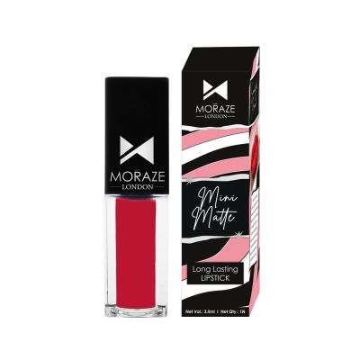 Moraze London: Mini Matte Liquid Lipstick, Papa Dont Peach - 3ml