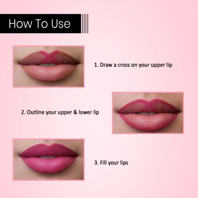 Moraze London: Mini Matte Liquid Lipstick, Papa Dont Peach - 3ml