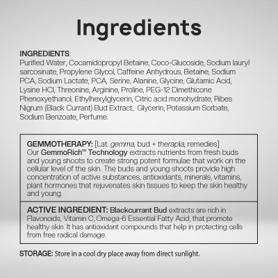 The Co Being: Keep It Fresh Energy Boosting Face Wash - 100ml