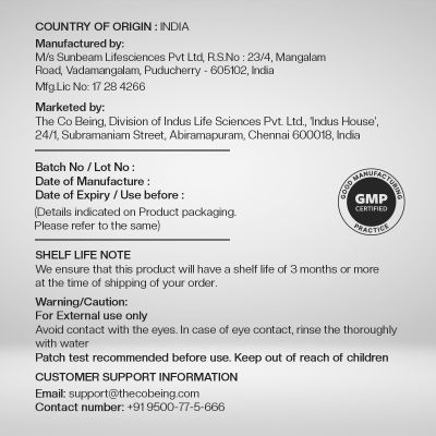 The Co Being: Keep It Fresh Energy Boosting Face Wash - 100ml