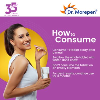 Dr. Morepen: Multivitamins For Women - Energy & Immunity Booster - 60 Tablets
