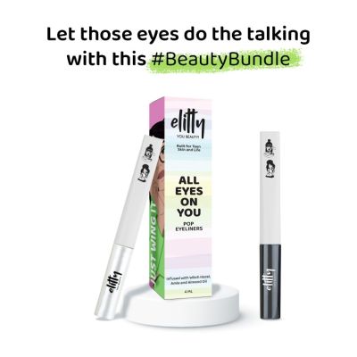 Elitty Beauty: Eye Gotta Feeling (Cloud Nine - White, Dark Matter - Black) - Yin Yan Combo