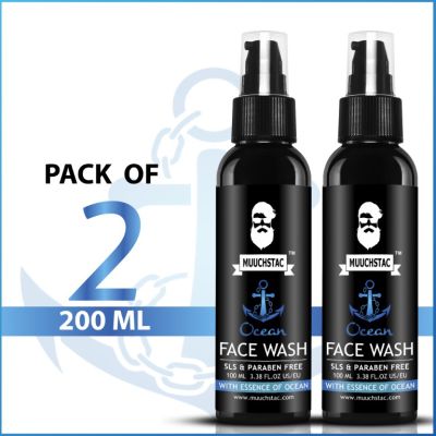Muuchstac: Ocean Face Wash Pack of 2 - 100ml
