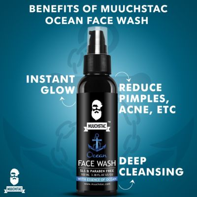Muuchstac: Ocean Face Wash Pack of 2 - 100ml