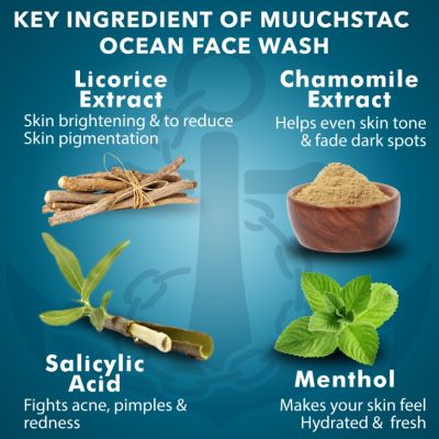 Muuchstac: Ocean Face Wash Pack of 2 - 100ml
