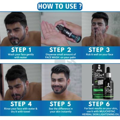 Muuchstac: Ocean Face Wash Pack of 3- 100ml