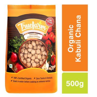 Truefarm: Organic Kabuli Chana - 500gm